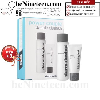 Bộ Tẩy Trang & Sữa Rửa Mặt Dermalogica Power Couple Double Cleanse (mini size)