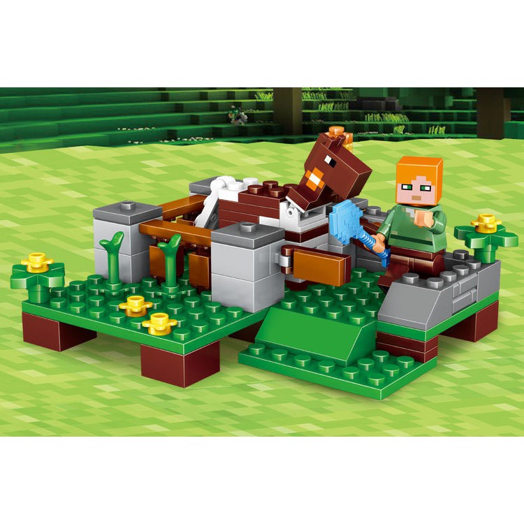 Lego Minecraft - Trang Trại Trên Thảo Nguyên [300 CT]