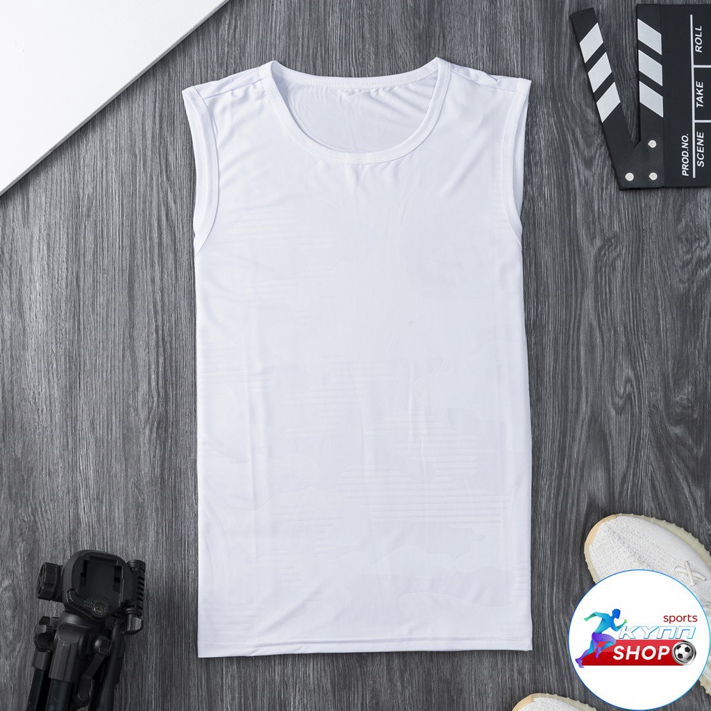 Áo sát nách thể thao nam, vân oằn đẹp mắt phom 50-80kg kynn shop | BigBuy360 - bigbuy360.vn