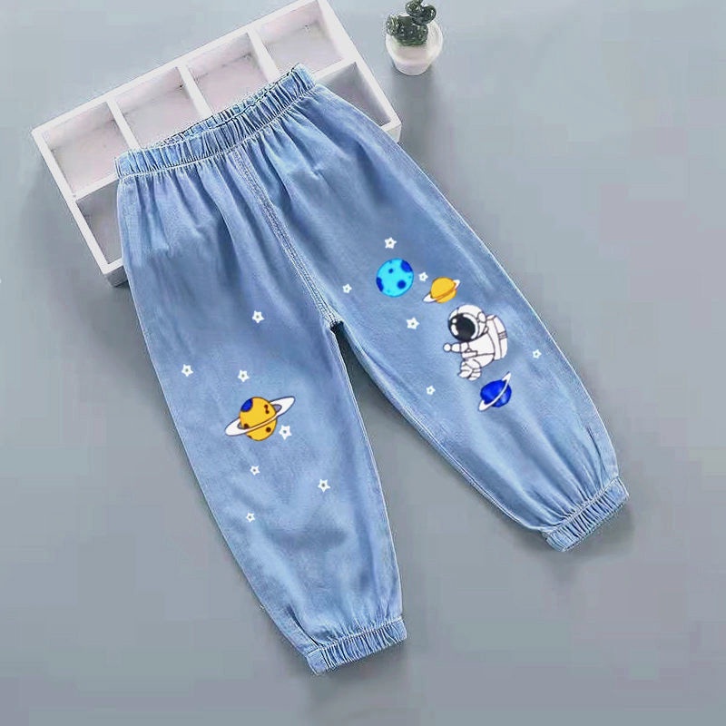 Quần Legging Mỏng Chống Muỗi Phong Cách Mới Cho Bé Gái