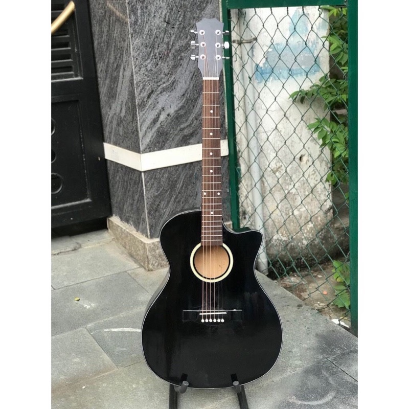 Đàn Guitar Acoustic AC-15 Có Ty Chỉnh Cần 2 Chiều Tặng Kèm 15 Món Phụ Kiện Bảo Hành 5 Năm