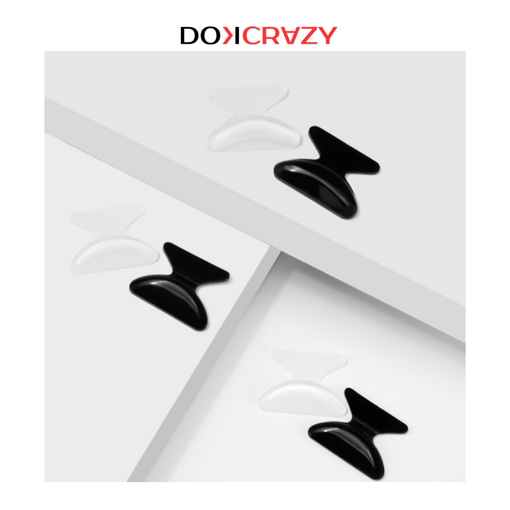Đệm dán tì mũi nâng đỡ gọng kính DOKCRAZY chính hãng Nhật Bản cao cấp, không gây đau mũi, chống trơn trượt
