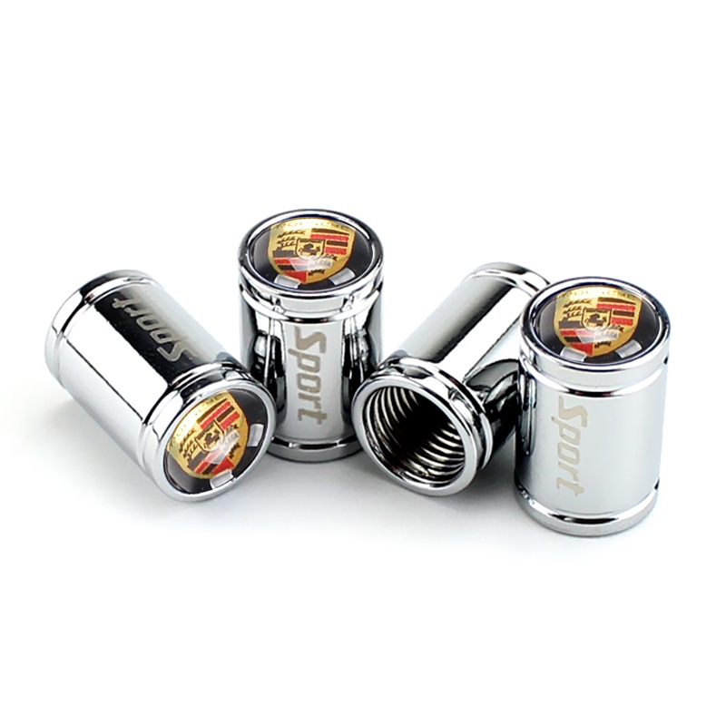 Bộ 4 Nắp Van Bánh Xe Hơi Porsche 911 718 Hộpster Cayman Panamera