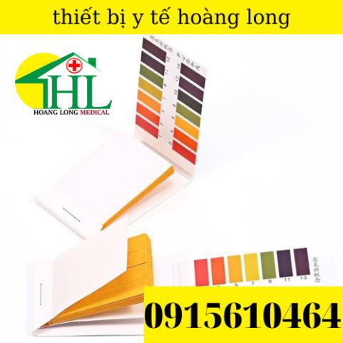 [Hàng Chuẩn] Giấy Quỳ Tím Thử Độ pH Thang Đo Từ 1 Đến 14