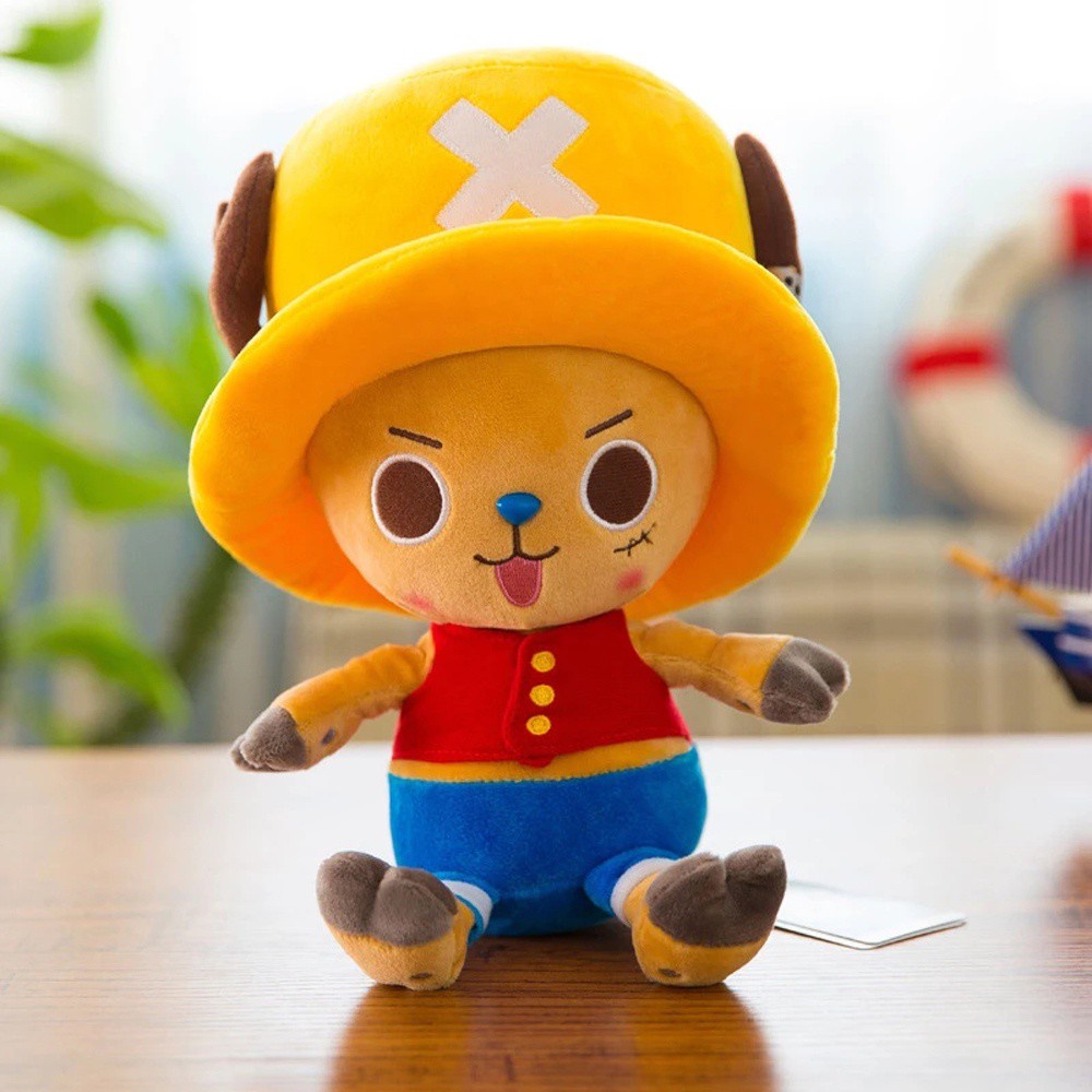 Búp Bê Nhồi Bông Hình Nhân Vật Luffy Chopper Dễ Thương