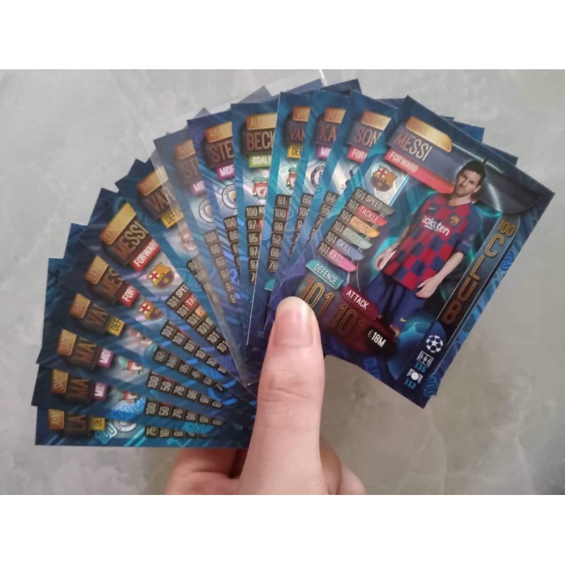 Thẻ insert match attax 19/20