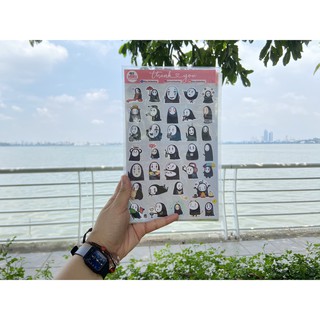 BÌA STICKER VÔ DIỆN 34 MIẾNG