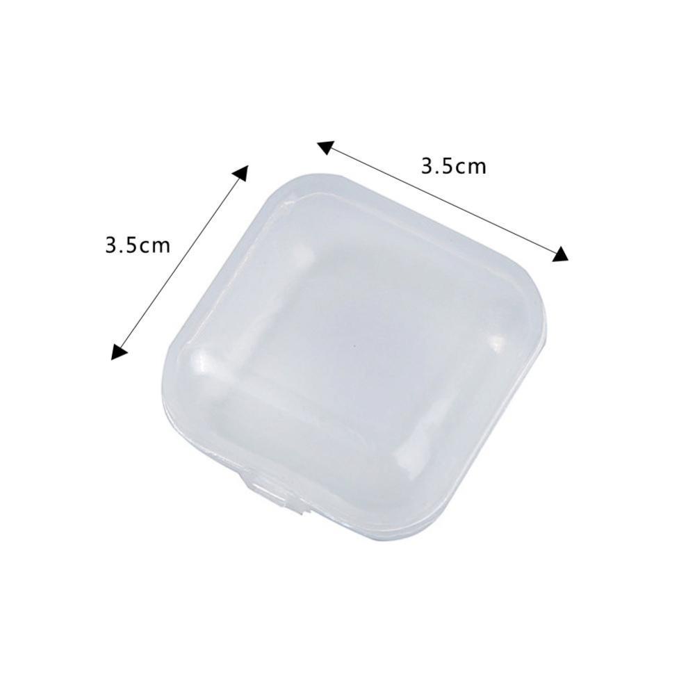 Hộp Nhựa Mini Đựng Trang Sức/Thẻ Nhớ 3.5*3.5CM U6Y7