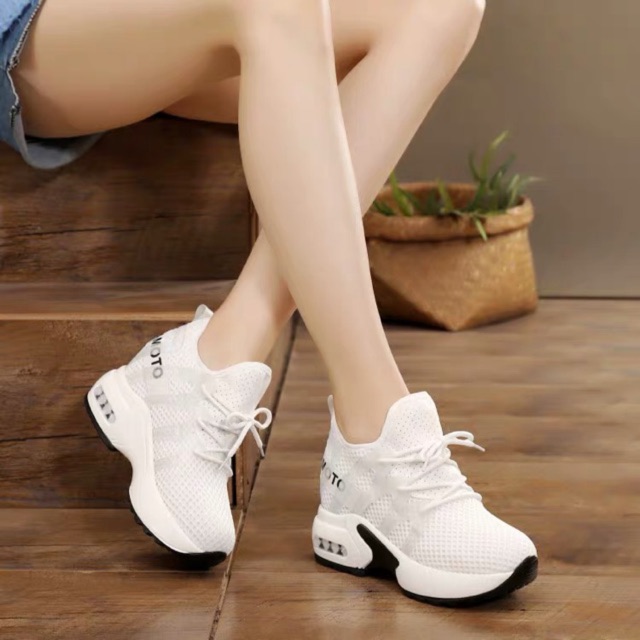 [Hàng ỏrder 10 ngày ]  giày thể thao đế độn nữ 8cm | BigBuy360 - bigbuy360.vn