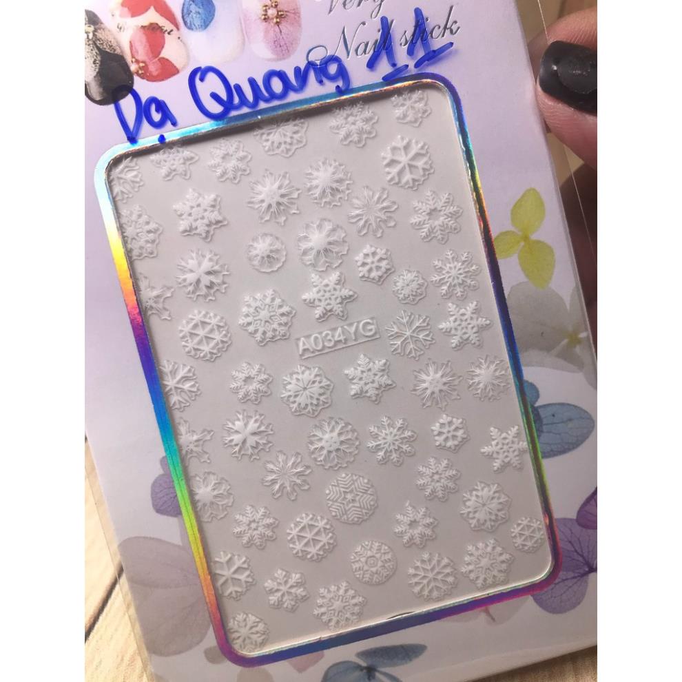 Hình dán móng tay dạ quang 11