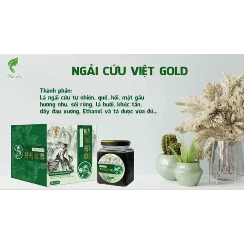 Tinh dầu ngải cứu việt -Dầu xoa bóp cột sống, cơ khớp, bong gân, thấp khớp, đau đầu, tê buốt chân tay...