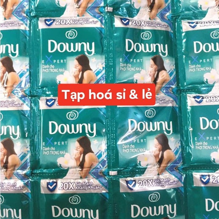 6 dây Nước xả vải Downy Expert phơi trong nhà 1 dây 10 gói (1 gói 20ml)