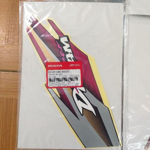 Tem Dream Honda Việt Đời Đầu Chuẩn Zin [ Chính Hãng ] , Tem Hàng Đẹp Cao Cấp Lắp Được Cả Dream Thái Và Dream Việt