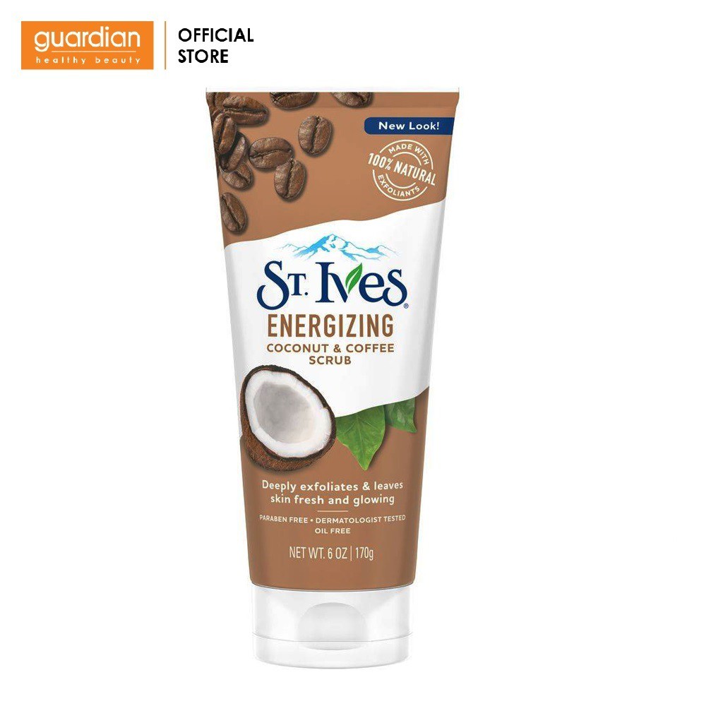Sữa Rửa Mặt Tẩy Tế Bào Chết Dừa & Cafe St.Ives 170g | BigBuy360 - bigbuy360.vn