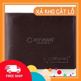 Ví nam da bò mini màu nâu ph2127