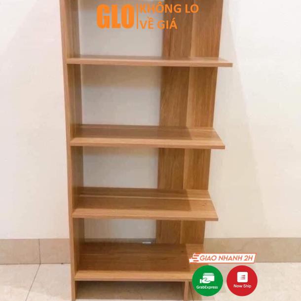 Kệ Sách Gỗ Để Đồ Đa Năng 5 Tầng 115x40x15cm Thiết Kế Sang Trọng, Hiện Đại