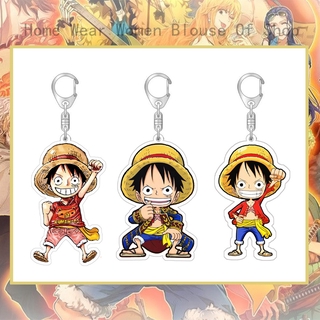 Móc Khóa Acrylic Hình Nhân Vật Phim ONE PIECE Độc Đáo