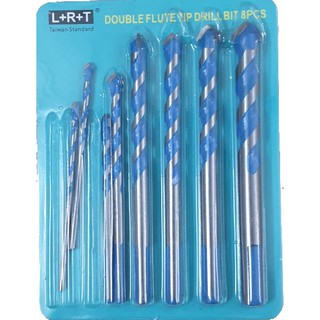 3-12mm Bộ mũi khoan bê tông 8 chi tiết L+R+T