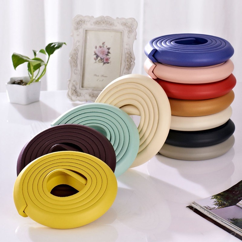 Cuộn Dây Cao Su 2M Bọc Cạnh Bàn Chống Va Chạm Bảo Vệ An Toàn Cho Bé Sự Bảo Vệ