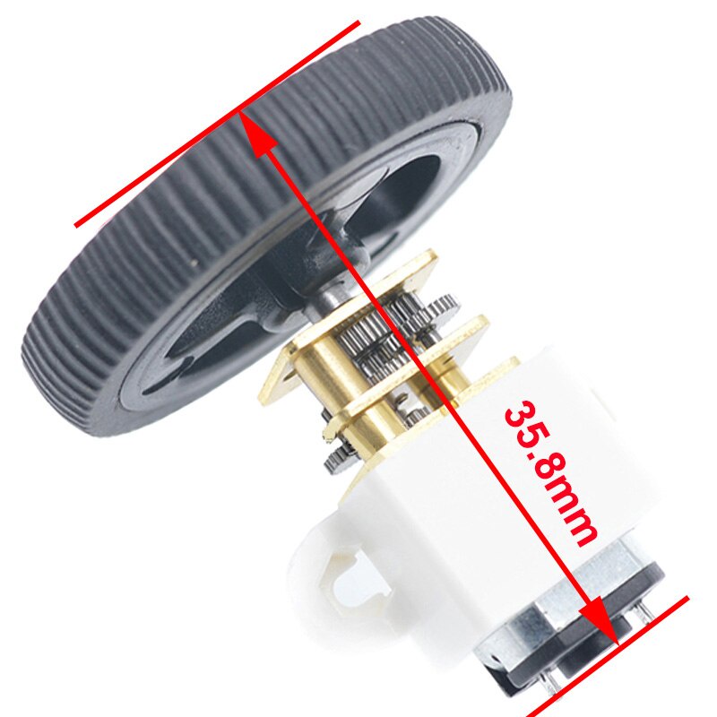 Bánh xe đường kính 34mm trục 3mm N20-TTH023