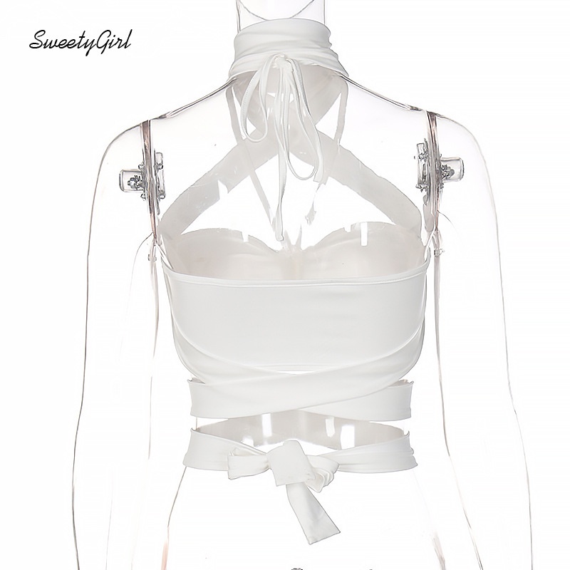 Áo Hai Dây Màu Trơn Thiết Kế Hở Lưng Quyến Rũ Thời Trang Cho Nữ