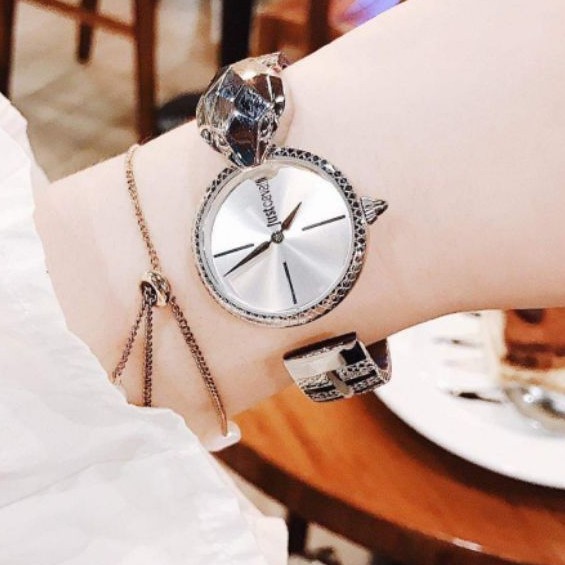 Đồng hồ nữ Just Cavalli lắc rắn ngậm tiền cực đẹp