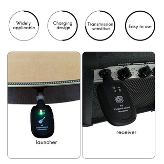 A8 Guitar Wireless Transmission System Electric Guitar Wireless Pickup Wireless Transceiver