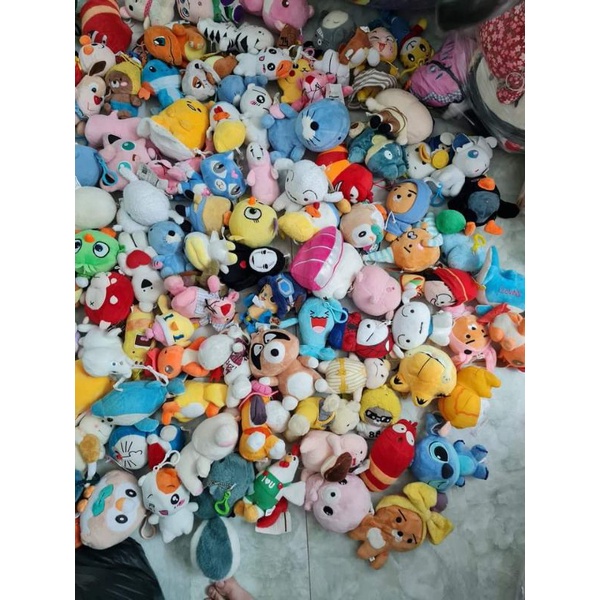 Móc khoá thú bông  treo balo size từ 10-20cm hàng đẹp giá rẻ