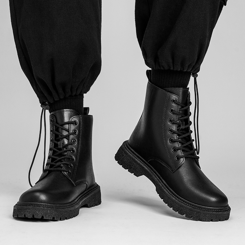 Giày Boot Da Cá Sấu Thời Trang Dành Cho Nam