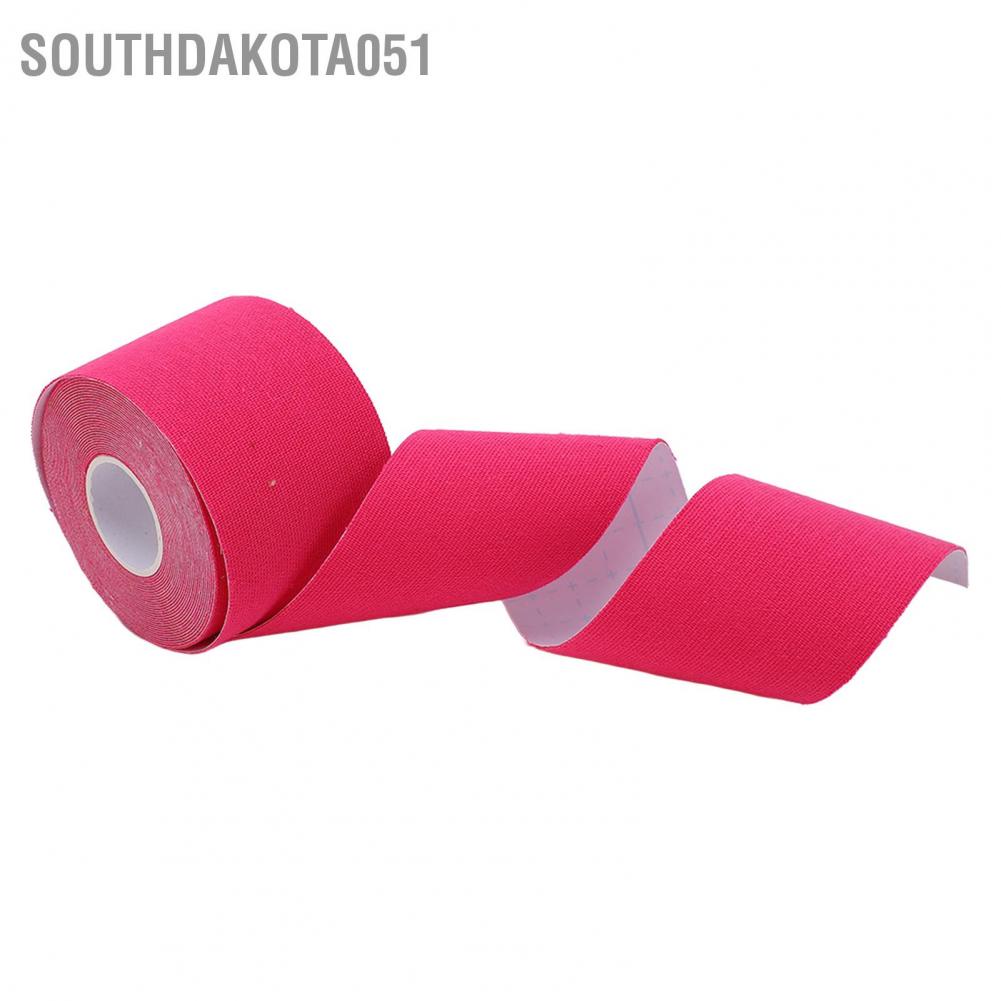 Southdakota051 6Pcs Sports Tape Muscle Non Woven Fabric Kinesiology 5cm Width 5m Length for Athletic