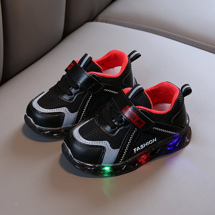 Giày Thể Thao Chống Trượt Có Đèn Led Cho Bé 2-8 Tuổi