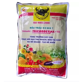 5kg Phân bón hữu cơ Trichoderma trồng rau sạch và cây ăn trái