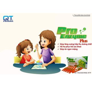 Pro enzym plus. Hỗ trợ tiêu hoá, dùng cho trẻ biếng ăn, chậm tăng cân
