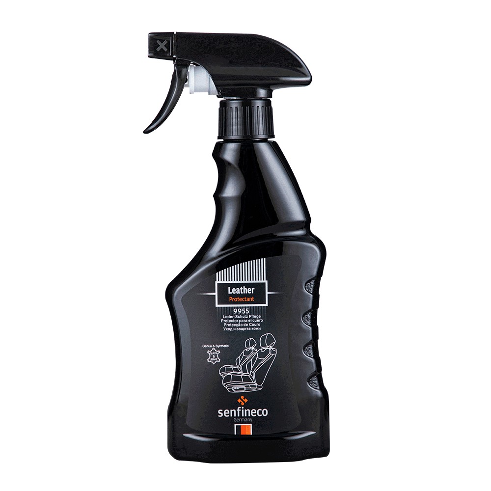 Hoạt Chất Bảo Vệ Da Senfineco 9955 – 380ML Leather Protectant Làm Mềm, Làm Sạch, Bảo Vệ Da Hiệu Quả và có mùi dễ chịu.