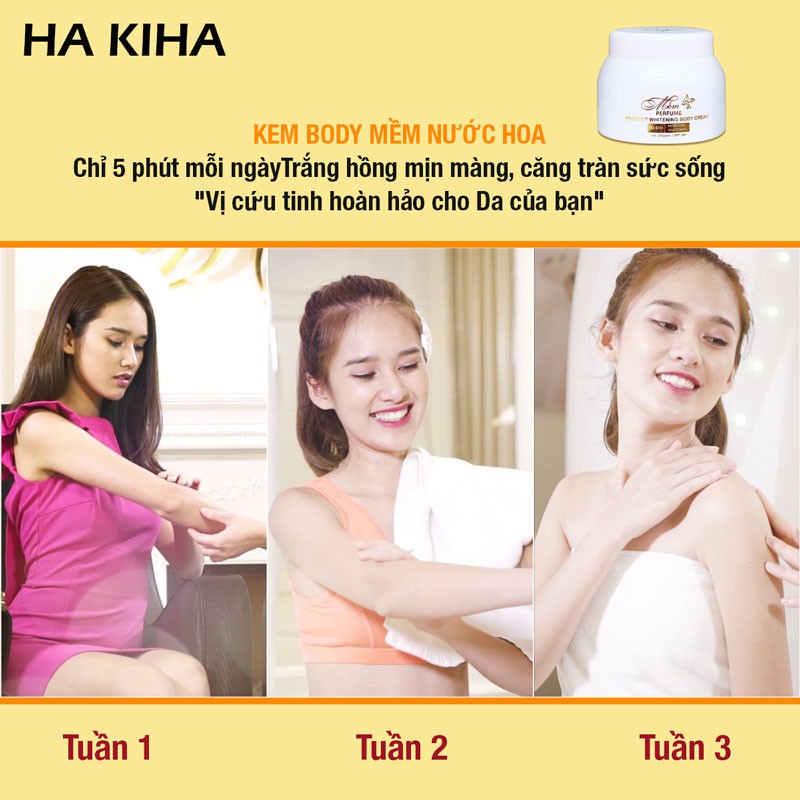 Kem Body Mềm A Cosmetics dưỡng thể siêu trắng da tăng sinh collagen x3 dưỡng ẩm kích trắng toàn makeup chống nắng | BigBuy360 - bigbuy360.vn