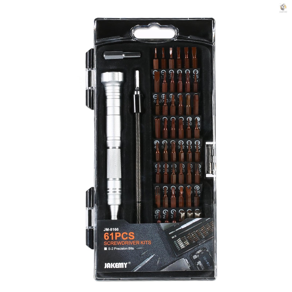 Bộ Tua Vít Đa Năng 61 Trong 1 Cumy JAKEMY S-2 Bits
