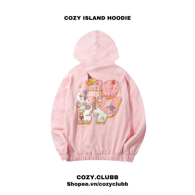 ÁO COZY ISLAND HOODIE (Made by COZY)