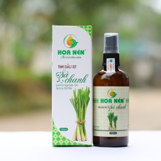 TINH DẦU XỊT SẢ CHANH HOA NÉN THƠM DỊU ĐUỔI MUỖI RẤT HAY!