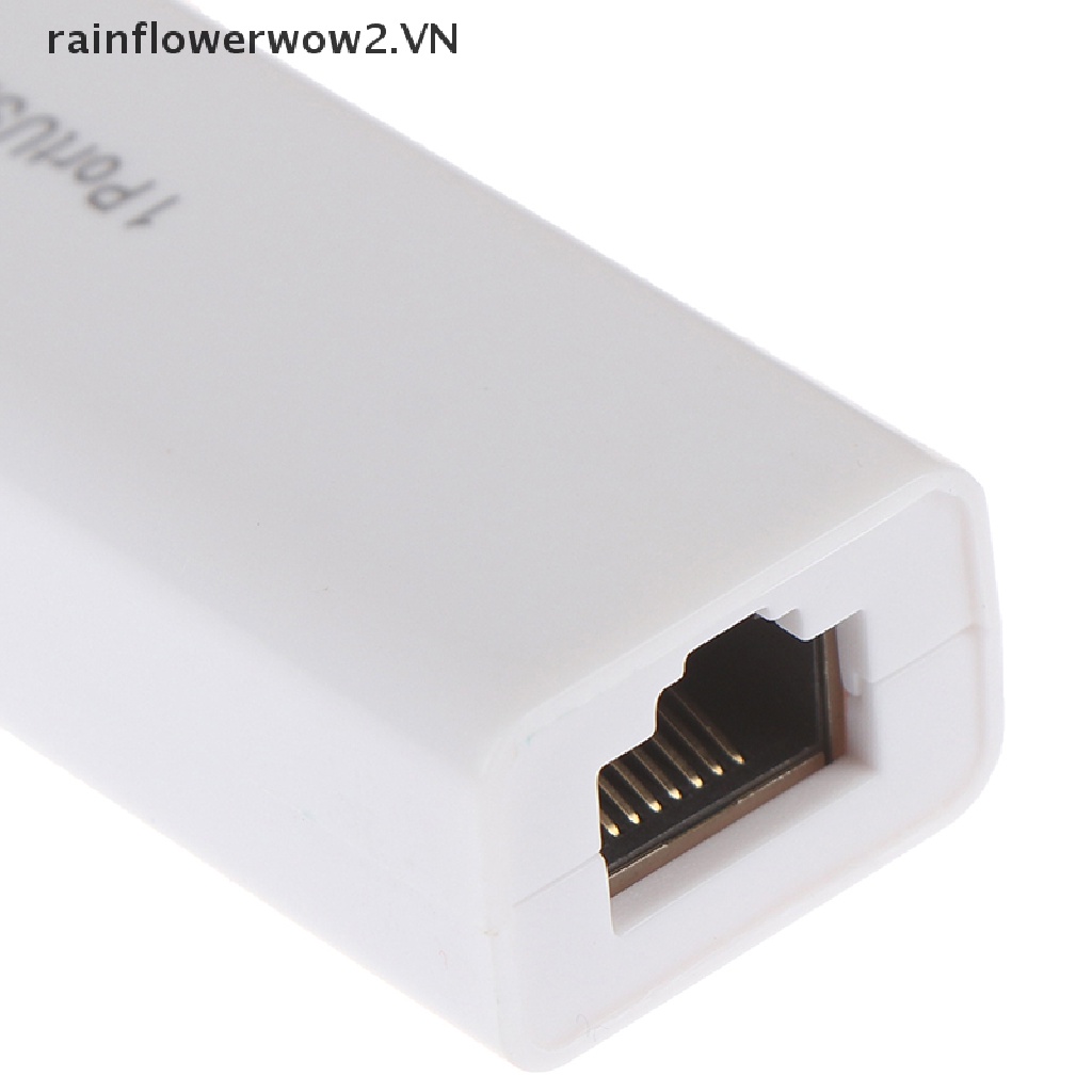 Bộ Chia 3 Cổng usb HUB 2.0 RJ45 Lan card