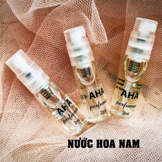 Mẫu nước hoa 2ml  - mẫu dạng xịt - mùi hương dành cho nam