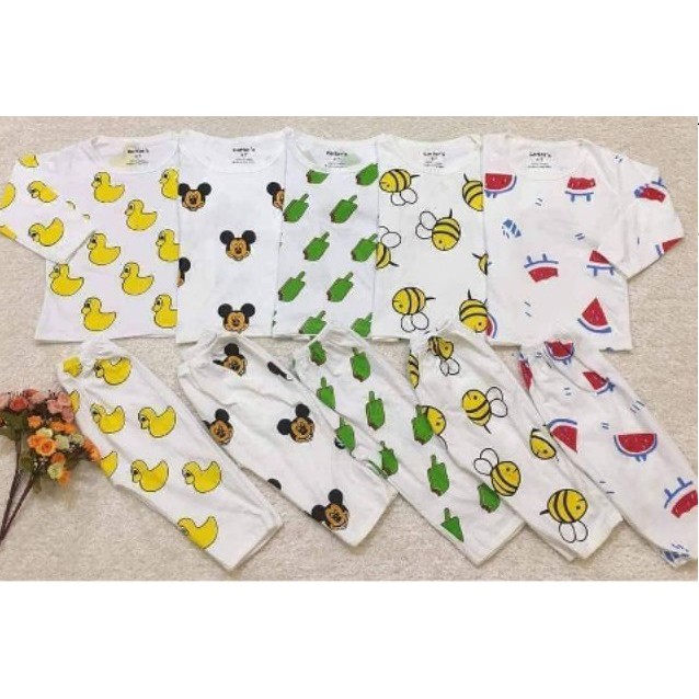 COMBO 5 BỘ COTTON CHO BÉ