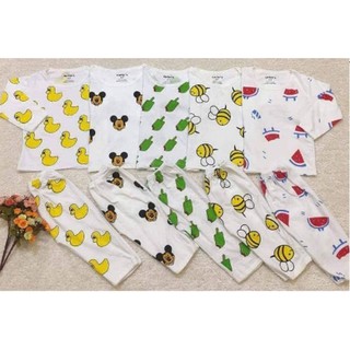 Combo 5 bộ cotton cho bé