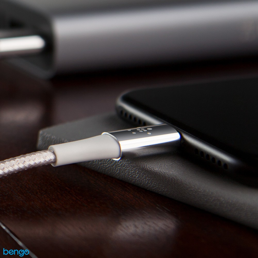 Cáp Belkin DuraTek™ USB-C to USB-A 1.2m - F2CU059bt04