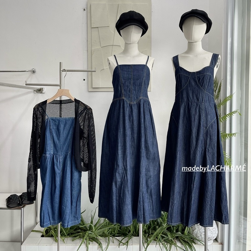 Yếm Denim DeepBlue KOREAN 1188