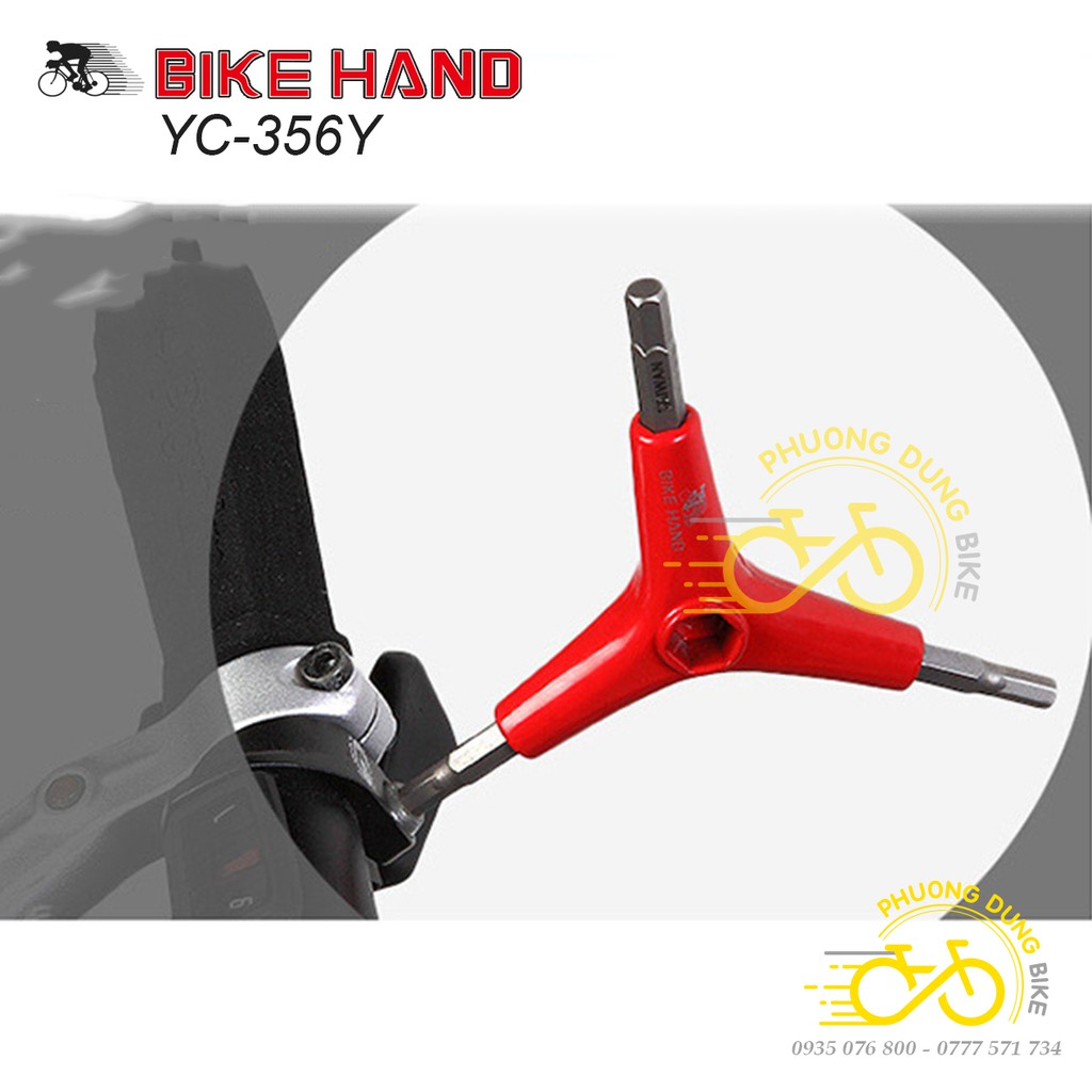 Lục giác 3 chấu xe đạp chữ Y 4 5 6 BIKE HAND YC-356Y