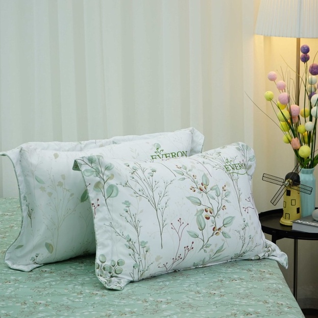 Bộ drap giường Hàn Quốc Everon Lite chất vải microfiber ELM collection 3 (4 món, không bao gồm chăn) | BigBuy360 - bigbuy360.vn