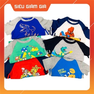 Bộ Quần Áo Bé Trai❤️️FREESHIP ❤️️Bộ Bé Trai Mùa Hè Place Ngắn Tay 6 màu