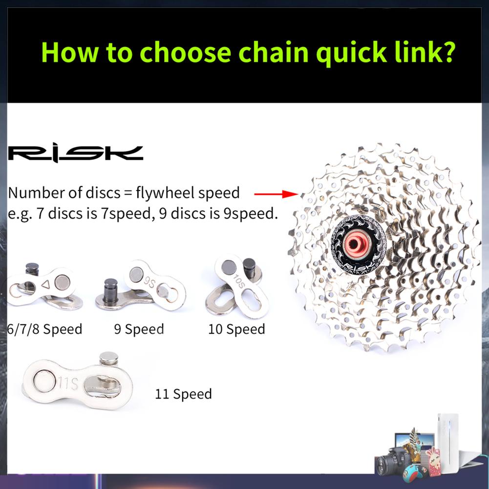 Mối Nối Dây Xích Xe Đạp 8S/9/10/11/24 Tốc Độ Chất Lượng Cao
