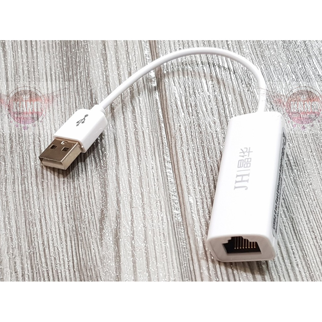 USB ra LAN RJ45 100Mbps cho window, macbook, linux - Jinghua Z311