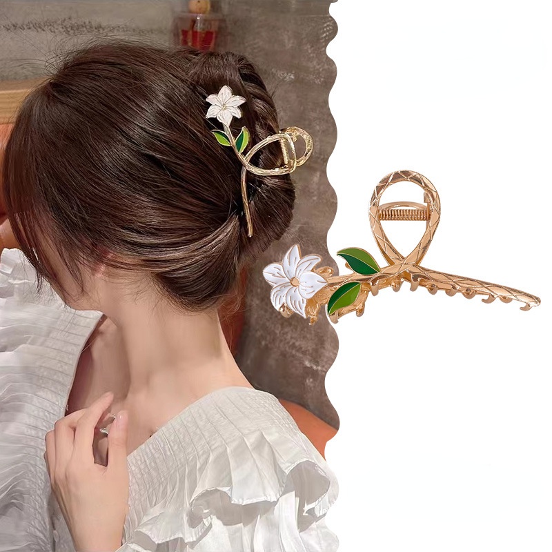 Kẹp Tóc Cá Mập Cỡ Lớn Thời Trang Mùa Hè Ngọt Ngào Cá Tính